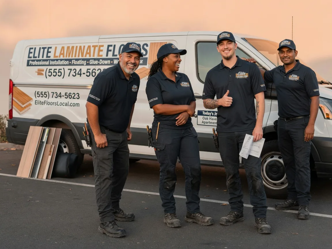 Laminate flooring installation company in Foxboro, WI